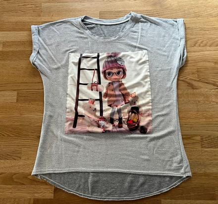 Triko & tričko s holkou vel. 164, 158