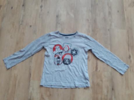 Tričko dlouhý rukáv 110/116 - pyžamo hvězdné války, 110