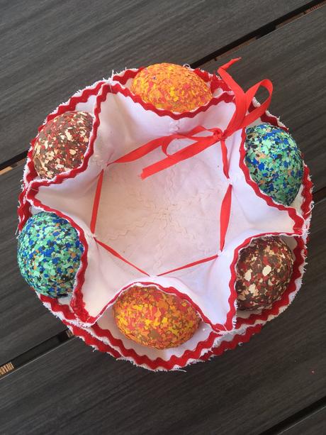 Velikonoční textilní dekorace, 