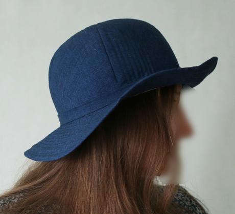 Modrý - spíš letní - klobouk, xs