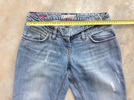 Světlé letní džíny na donošení, velikost 36-38, quiksilver,s