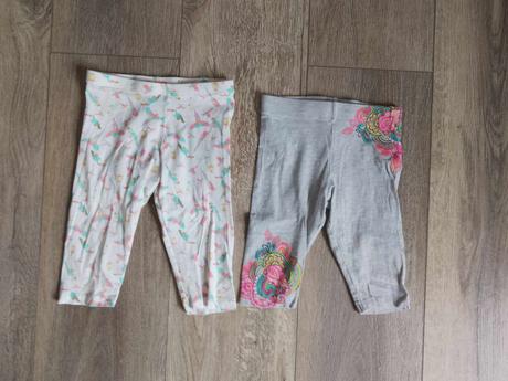 Dvoje krátké legíny vel.110, lupilu,110