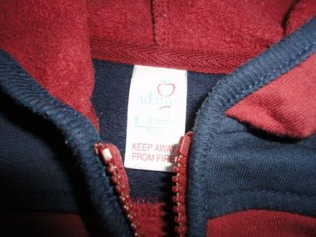 Hezká mikina adams, vel. 6-9 měsíců, adams,74