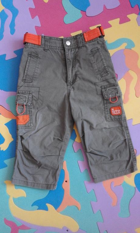 259 - plátěné kalhoty, 80