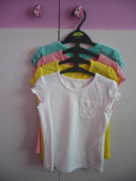 Trička krátký rukáv s kapsičkou, george,104