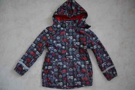 Pogumovaná bunda do deště s autíčky, topolino,122