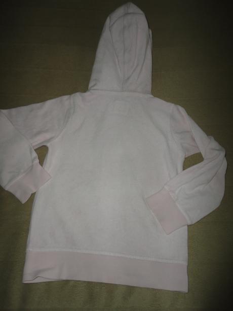 Sametová mikina hm, vel. 5-6 let na zip, h&m,116