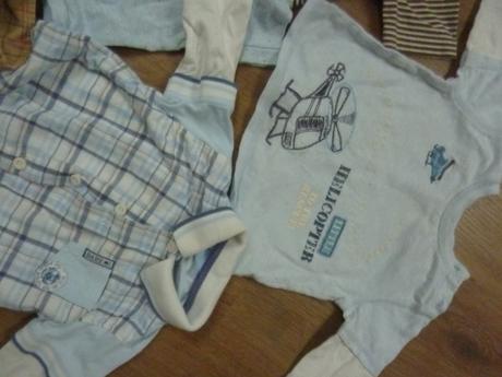 Mix oblečení vel. 62-74 - 18ks, 68–80