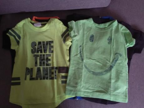 Trička s krátkým rukávem 8ks, 92