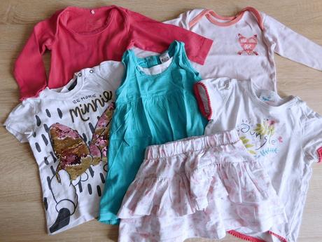 Set pro holčičku vel.74-daruji, 68–80