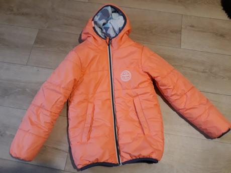 Zimní bunda oboustraná, decathlon,128