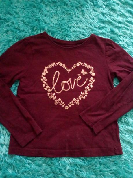 Triko se srdíčkem,zn.young dimension,vel.116/122, young dimension,116