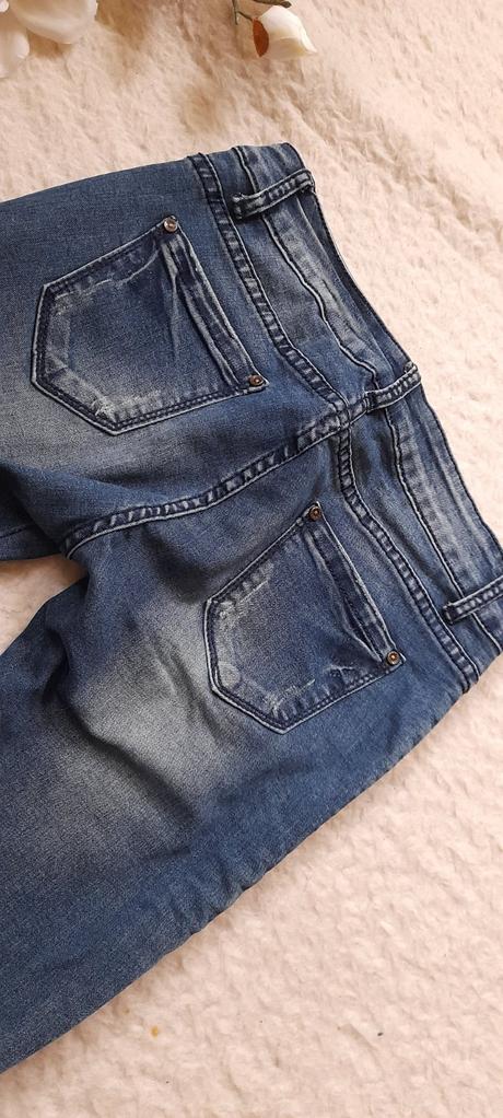 One love slim fit džíny se zipy, tesco,m