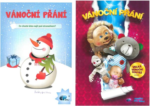 Která obálka pro vánoční katalog se Vám více líbí?