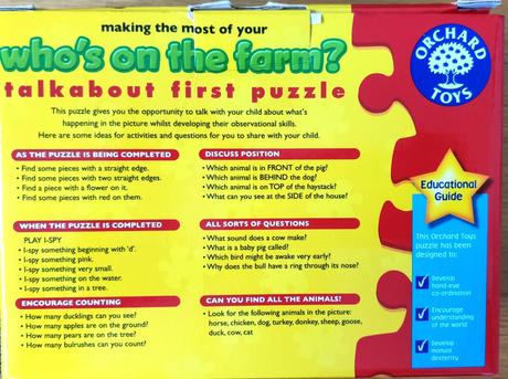 Puzzle farma zvířátka,