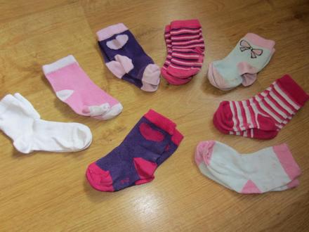 Ponožky 8 párů, 19