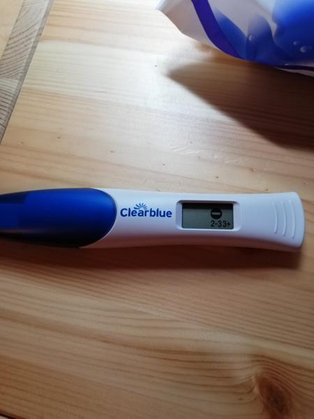 Výsledek clearblue testu. Jak to mám chápat?