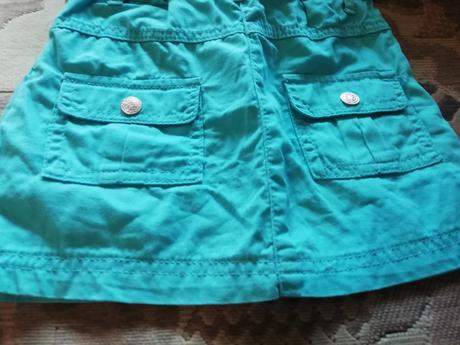 Krásná tyrkysová sukénka nová-cca 98, 98