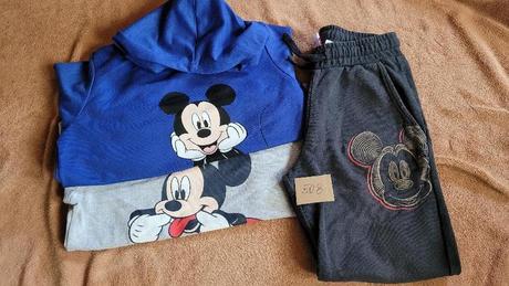 2 x mikina a tepláky mickey, 122