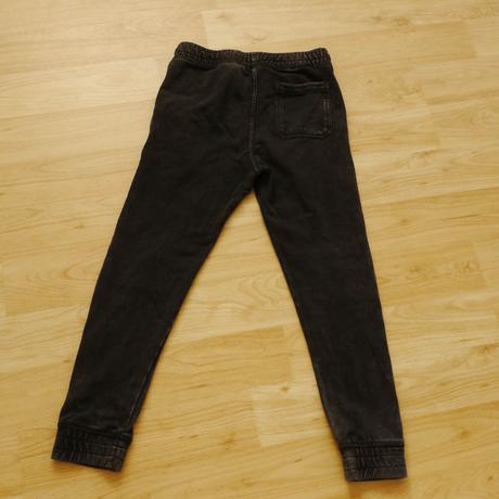 Cerne kalhoty v pase do gumy 140 h&m dzinovy vzhle, h&m,140