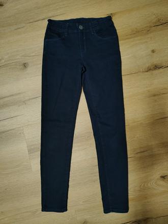 Nové strečové džíny c&a 164 tmavě modré, c&a,164