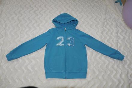 Tyrkysovo/petrolejove modra mikina, tcm,110