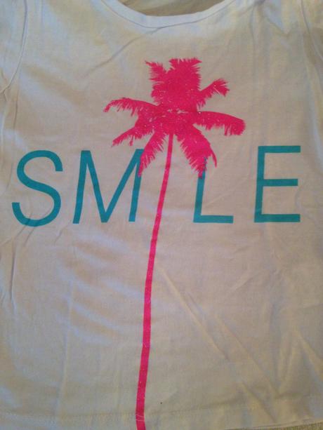 Dívčí tričko smile, 98