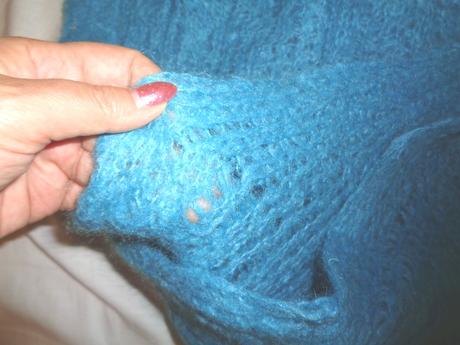 Nádherná zimní teploučká tyrkysová šála - maxi,