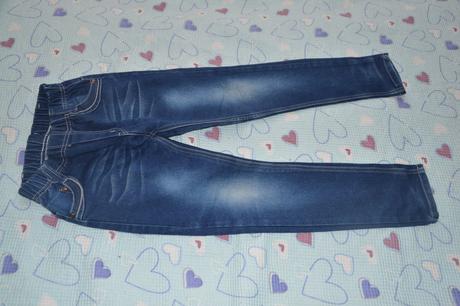 134 praktické elastické džíny rifle na gumu, 134