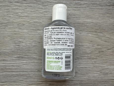 Dezinfekční hygienické gely na ruce, 6 ks, 