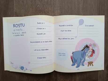 Moje první knížka-medvídek pú-album vzpomínek, 