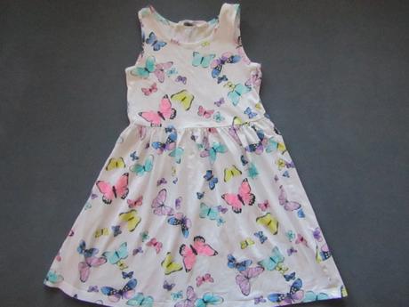 Bavlněné šaty zn.h & m vel.110/116, h&m,110