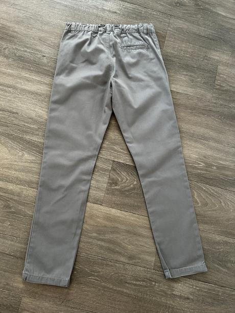 Prodám šedé dlouhé kalhoty destination vel. 158. d, 158