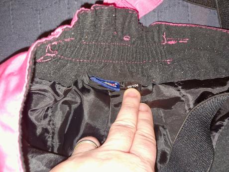 Růžové oteplováky zn. lupilu vel. 98/104, lupilu,98