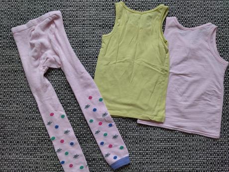 Punčochové legíny a 2 natelniky, 110