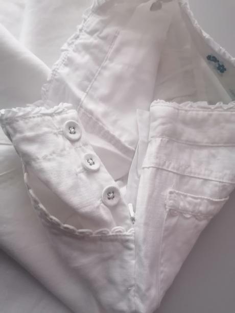 Lněné kalhoty vel 140 - 146, monsoon,146