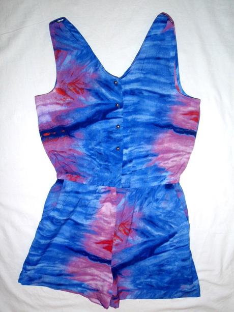 Nádherný modrofialkový overal, young dimension,152