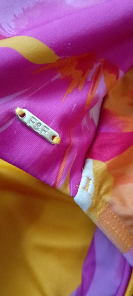 Jednodílné plavky zn."f&f" vel."40", f&f,40