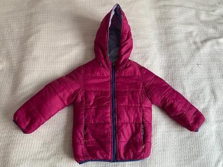 Oboustranná zimní prošívaná bunda vel. 92/1,5-2r, 92