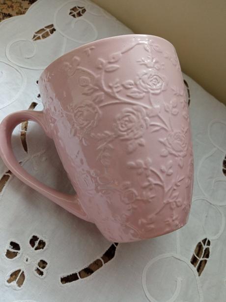 Hrníček s dekorem růže, 