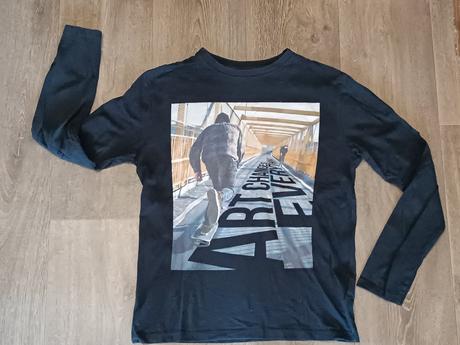 8x chlapecká trika s dlouhým rukávem, vel.158/164, 158