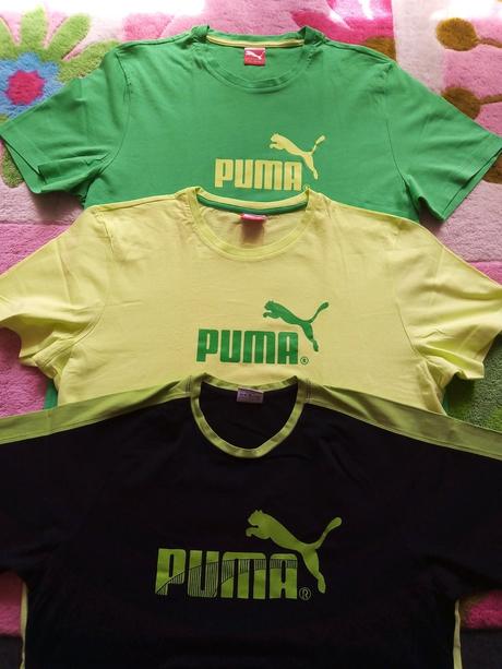 Trička zn."puma" vel."l-xl" prodej i po 1ks/290,-, puma,l