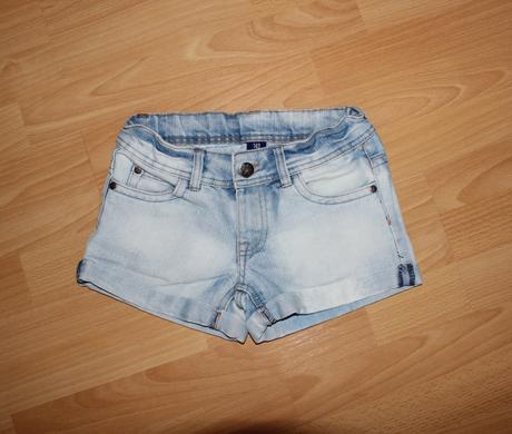 Riflové, džínové kraťasy, 140