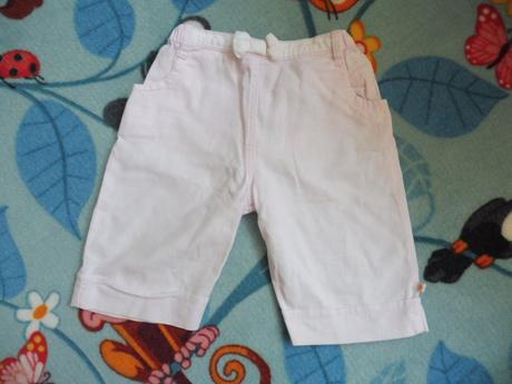 Tříčtvrteční kraťasy, mothercare,80