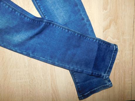 Dívčí elastické kalhoty-džíny, s.oliver,140