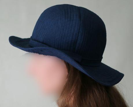 Modrý - spíš letní - klobouk, xs