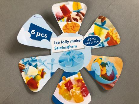 Výrobník ledových lízátek formička na nanuky 6ks, 