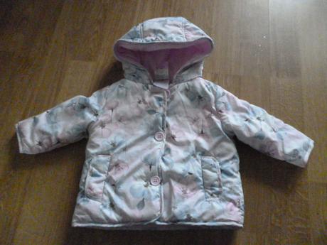 Přechodová kytkatá bunda 0-3 m, 62