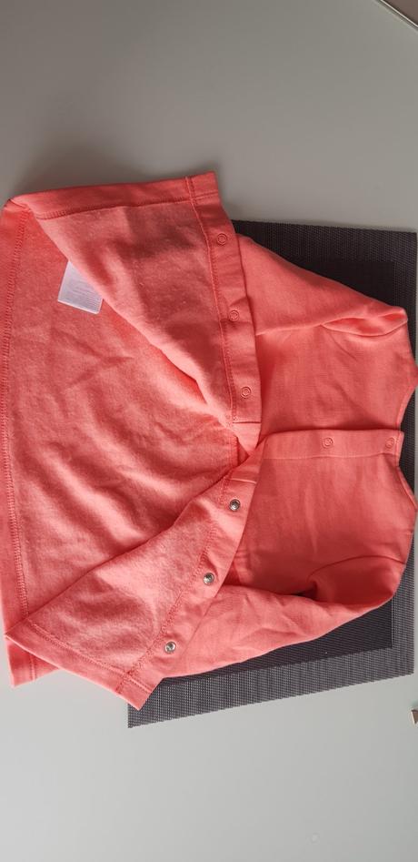 Dětské telápkové šaty/tunika/mikina oranžová 86-92, lupilu,86