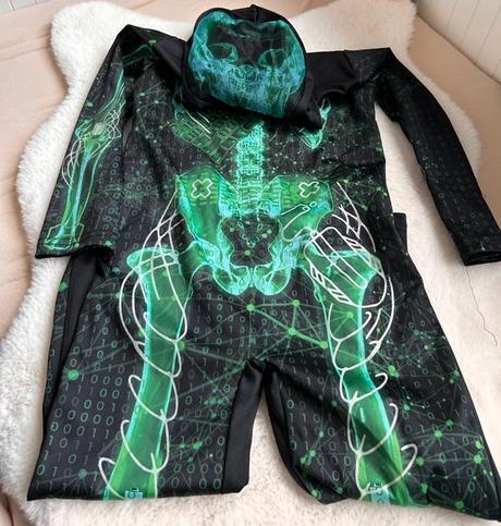 Kostým na haloween, kostlivec, 